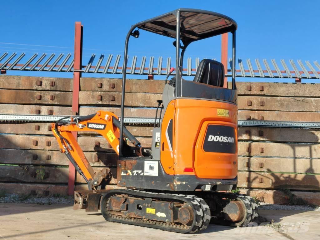 Doosan DX17Z Мини екскаватори < 7 т