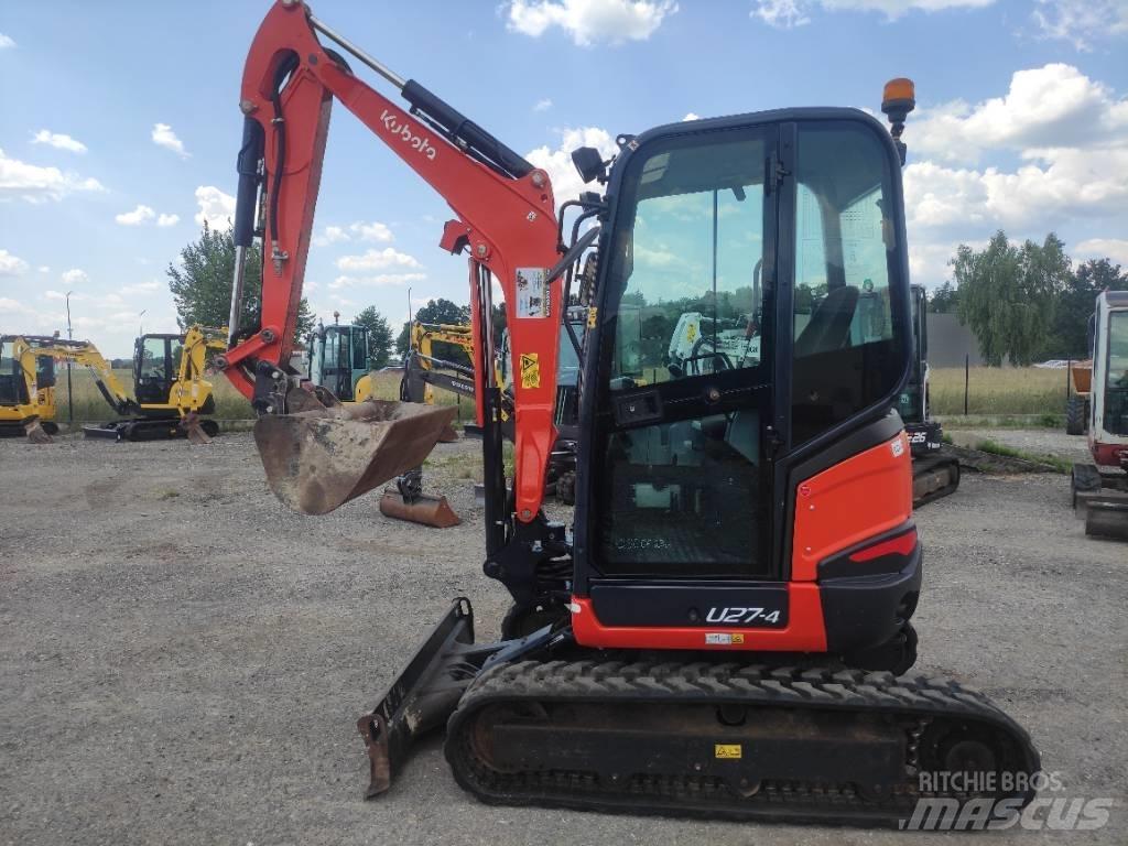 Kubota U 27-4 Мини екскаватори < 7 т