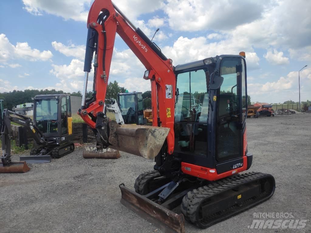 Kubota U 27-4 Мини екскаватори < 7 т
