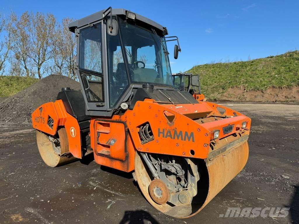 Hamm HD 75 Двойни барабанни ролки
