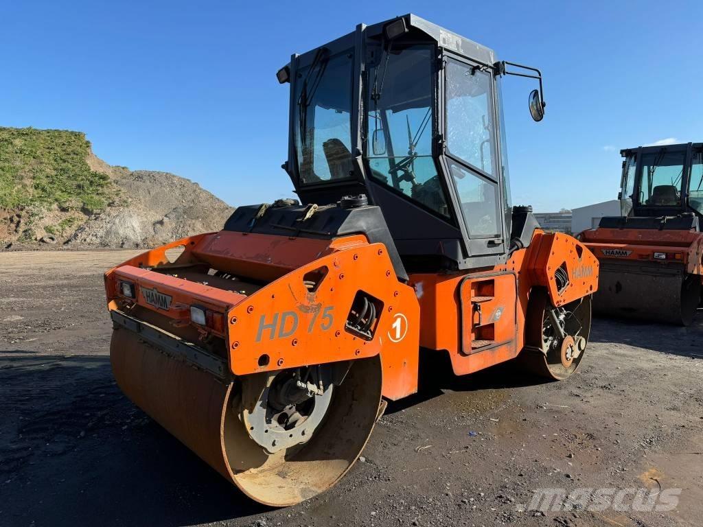 Hamm HD 75 Двойни барабанни ролки
