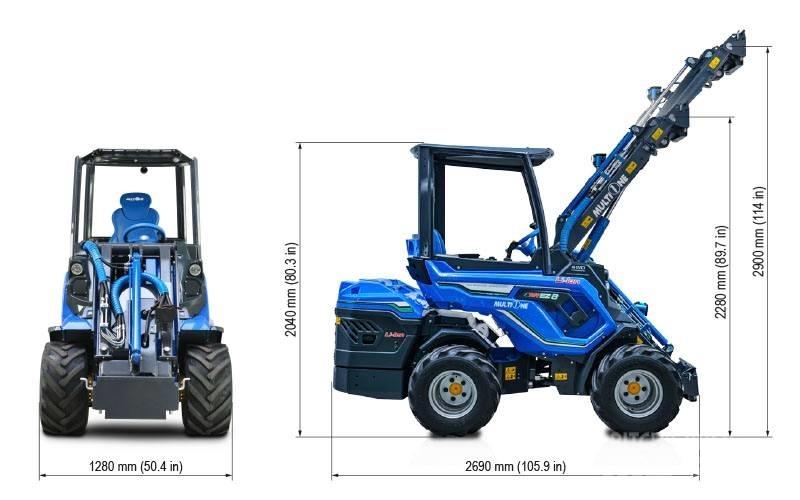 MultiOne EZ 8 Многофункционални товарачи
