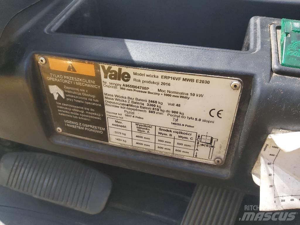 Yale ERP16VF Електрически вилични кари-повдигачи