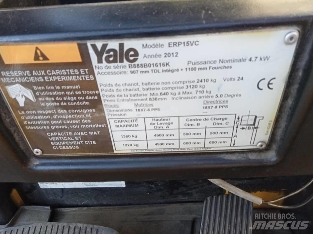 Yale ERP15VC Електрически вилични кари-повдигачи