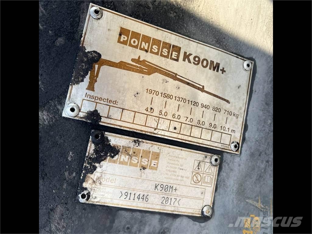 Ponsse K90M+ Претоварващи кранове