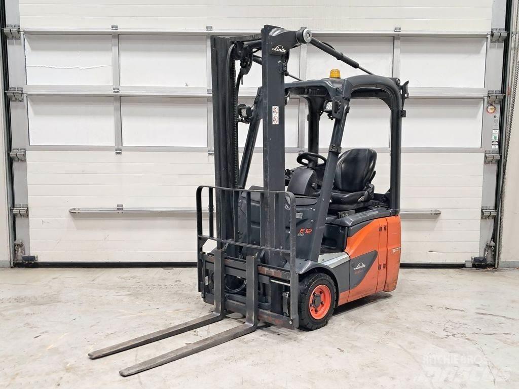 Linde E12-02 Електрически вилични кари-повдигачи