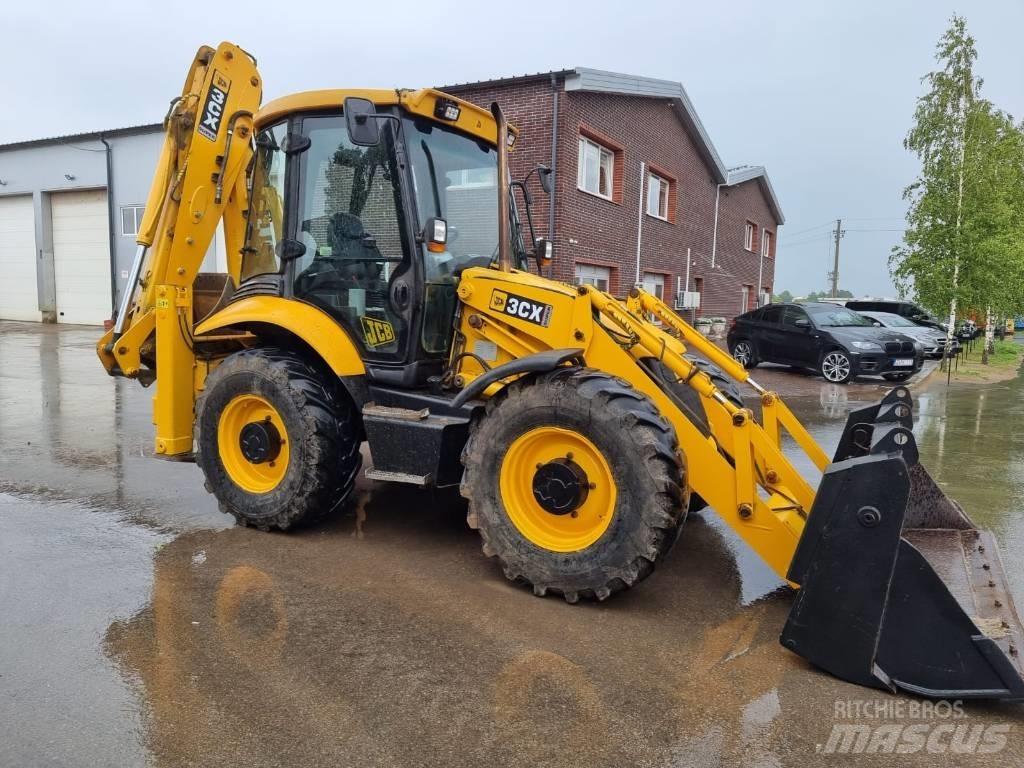 JCB 3 CX Super Товарач със заден ексватор