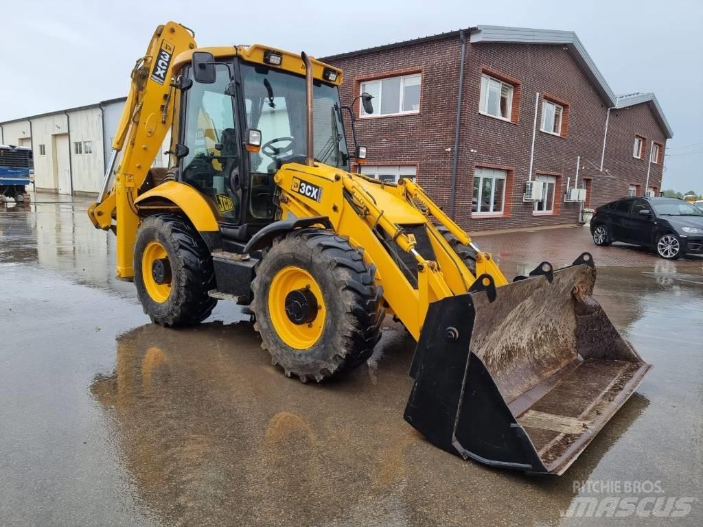 JCB 3 CX Super Товарач със заден ексватор