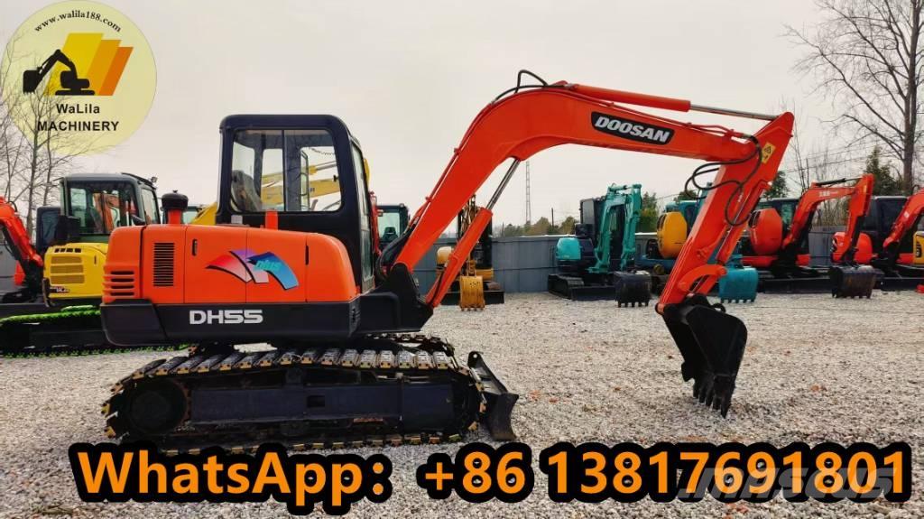 Doosan DH 55 Мини екскаватори < 7 т