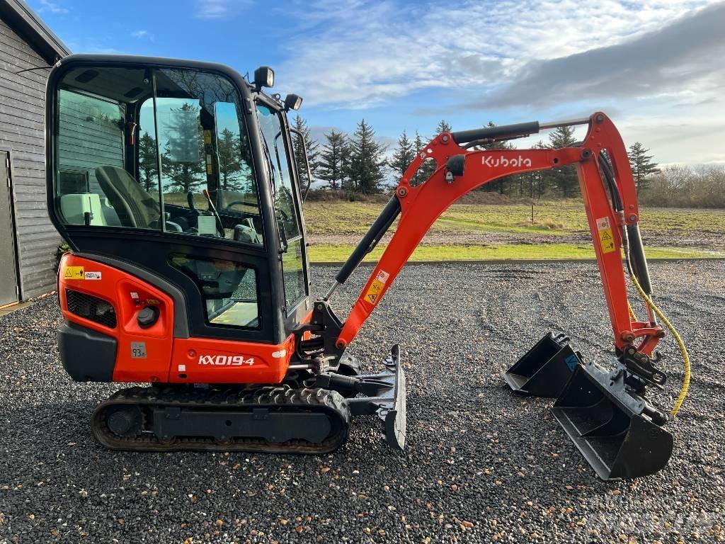 Kubota KX 019-4 Мини екскаватори < 7 т