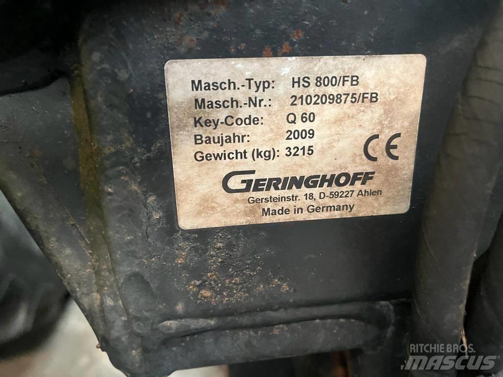 Geringhoff HS 800/FB Глави за комбайн