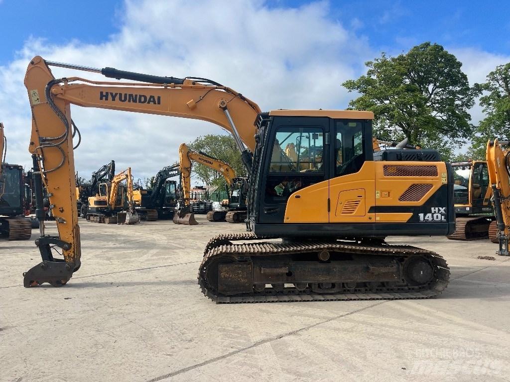 Hyundai HX140L Верижен екскаватор