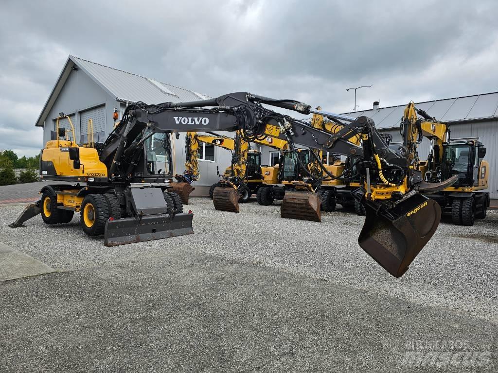 Volvo EW 160 D Колесни екскаватори
