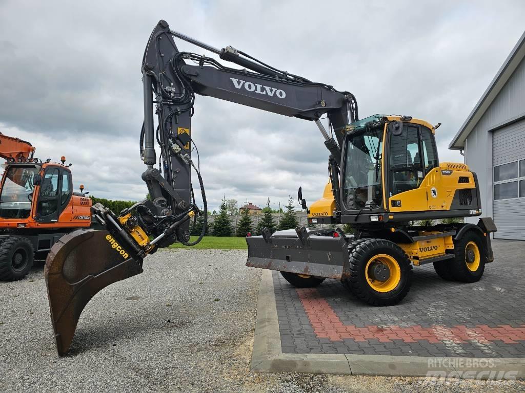 Volvo EW 160 D Колесни екскаватори