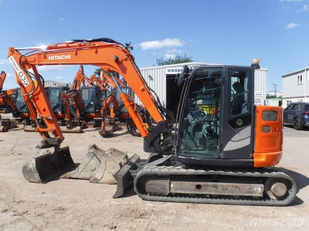 Hitachi ZX 85 US B-5 Средни екскаватори 7т - 12т