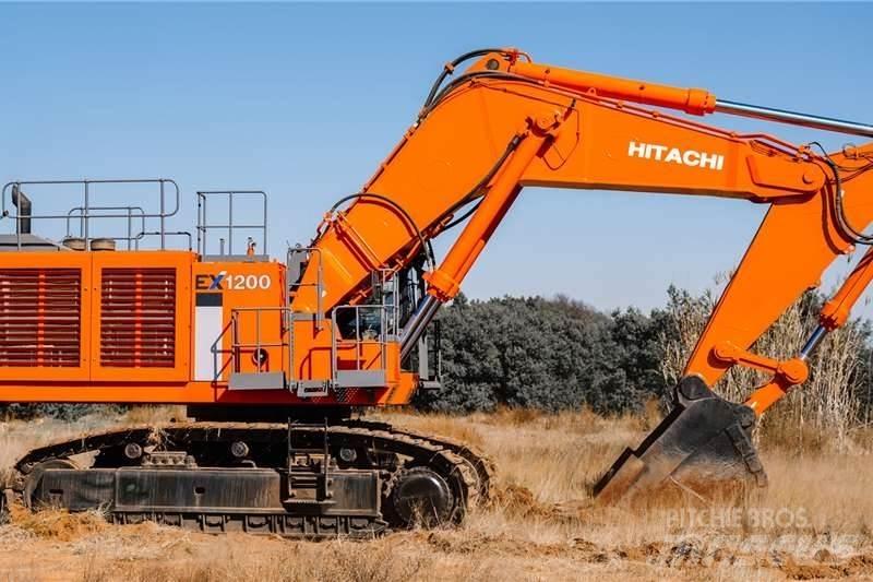 Hitachi EX1200 Мини екскаватори < 7 т
