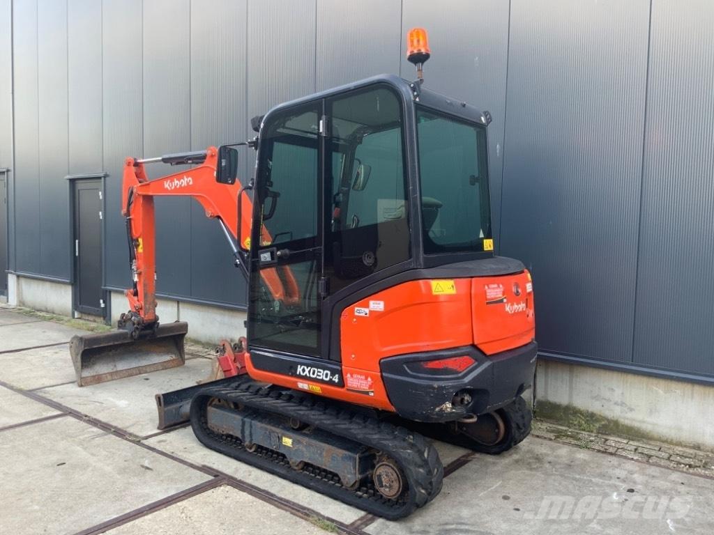 Kubota KX 030-4 Мини екскаватори < 7 т