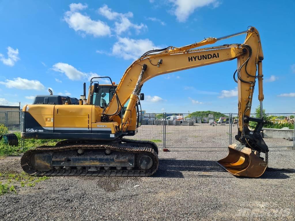 Hyundai R160LC-9A Верижен екскаватор