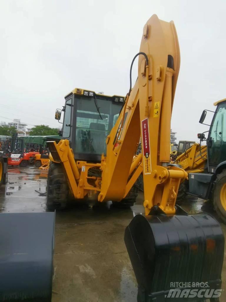 CAT 416f Товарач със заден ексватор