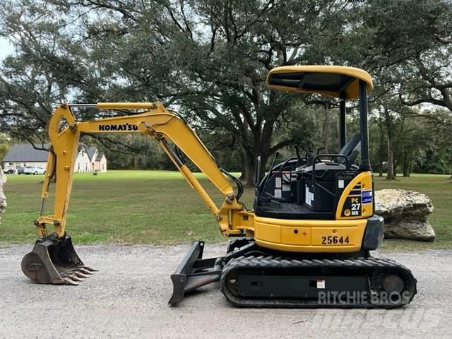 Komatsu PC27MR-2 Мини екскаватори < 7 т