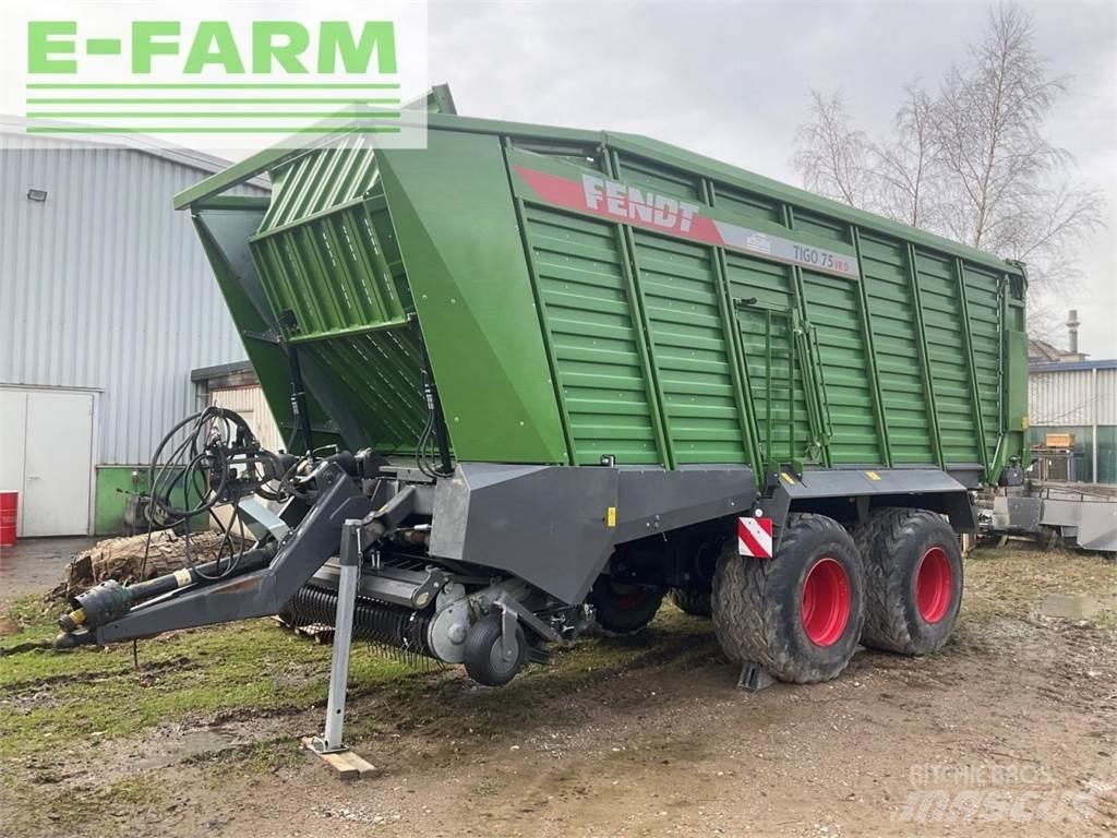 Fendt tigo 75 vr Други полуремаркета
