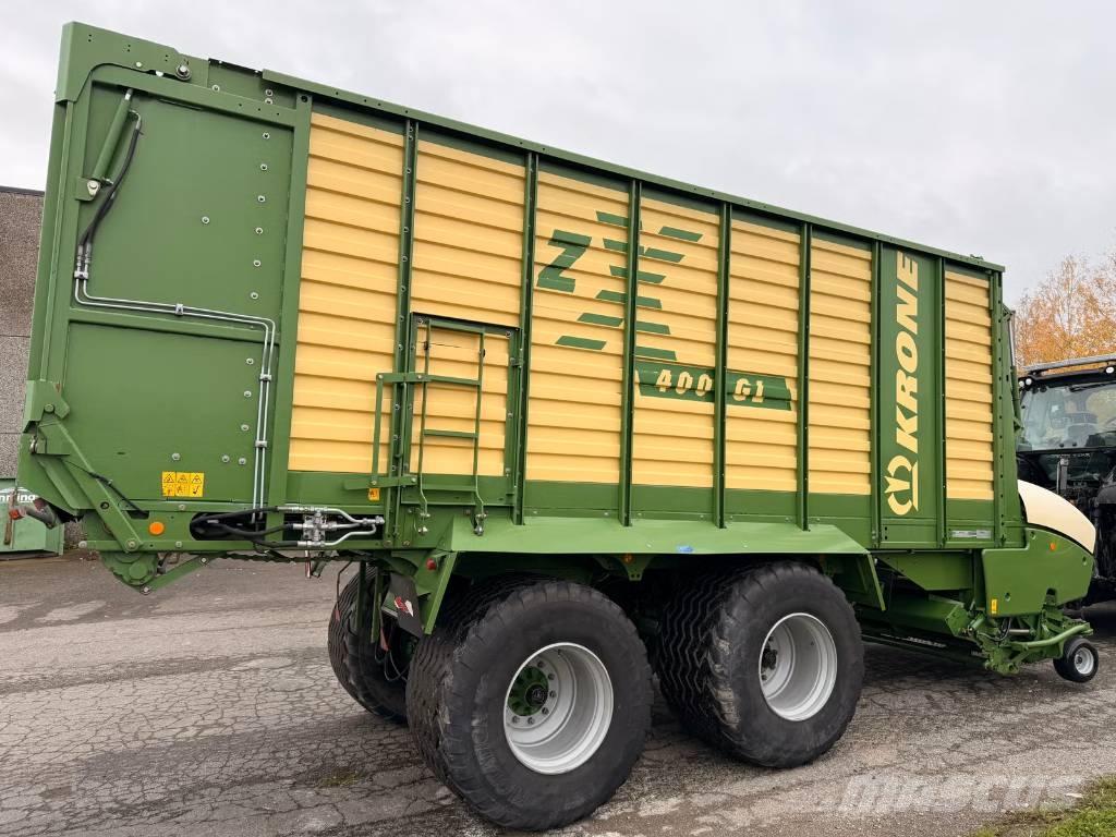 Krone ZX400GL Самотаварещи ремаркета