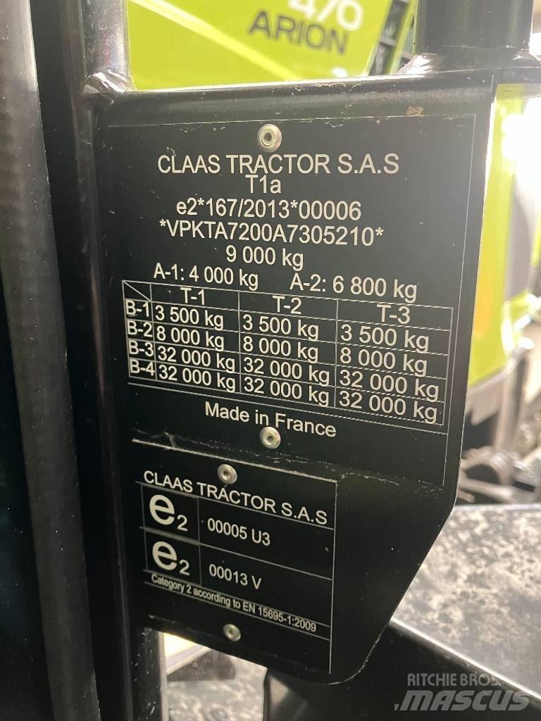 Claas Arion 470 Трактори