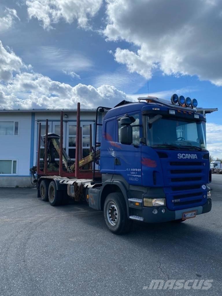 Scania R 16 За превоз на дървени трупи