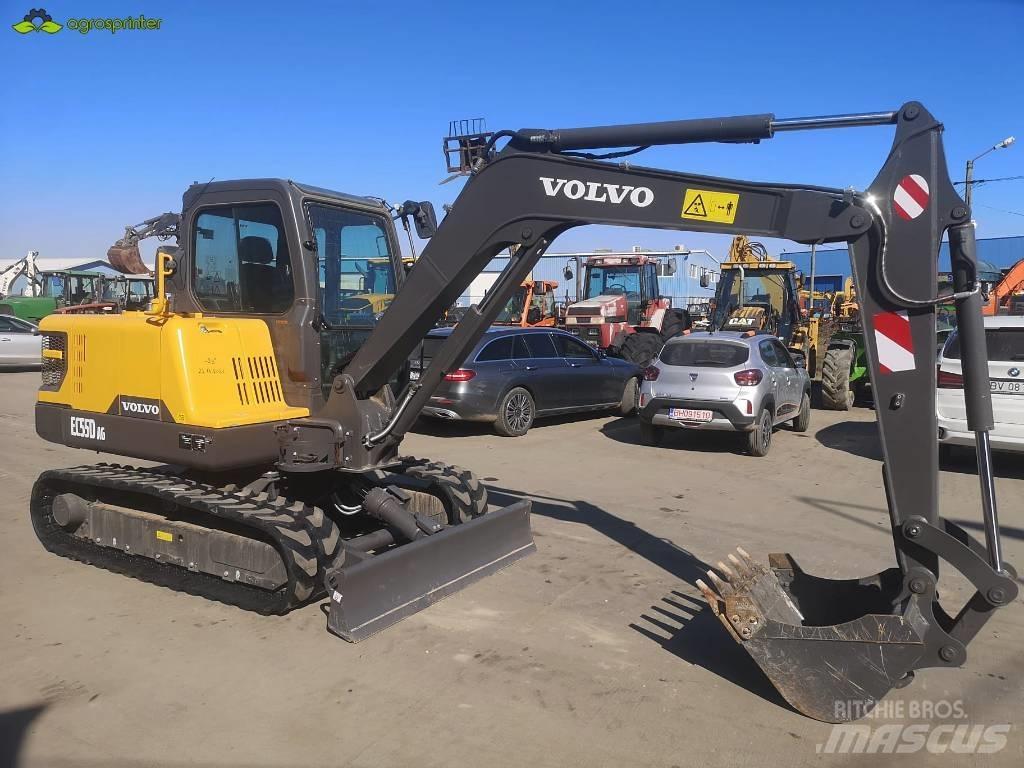 Volvo EC 55 D AG Мини екскаватори < 7 т