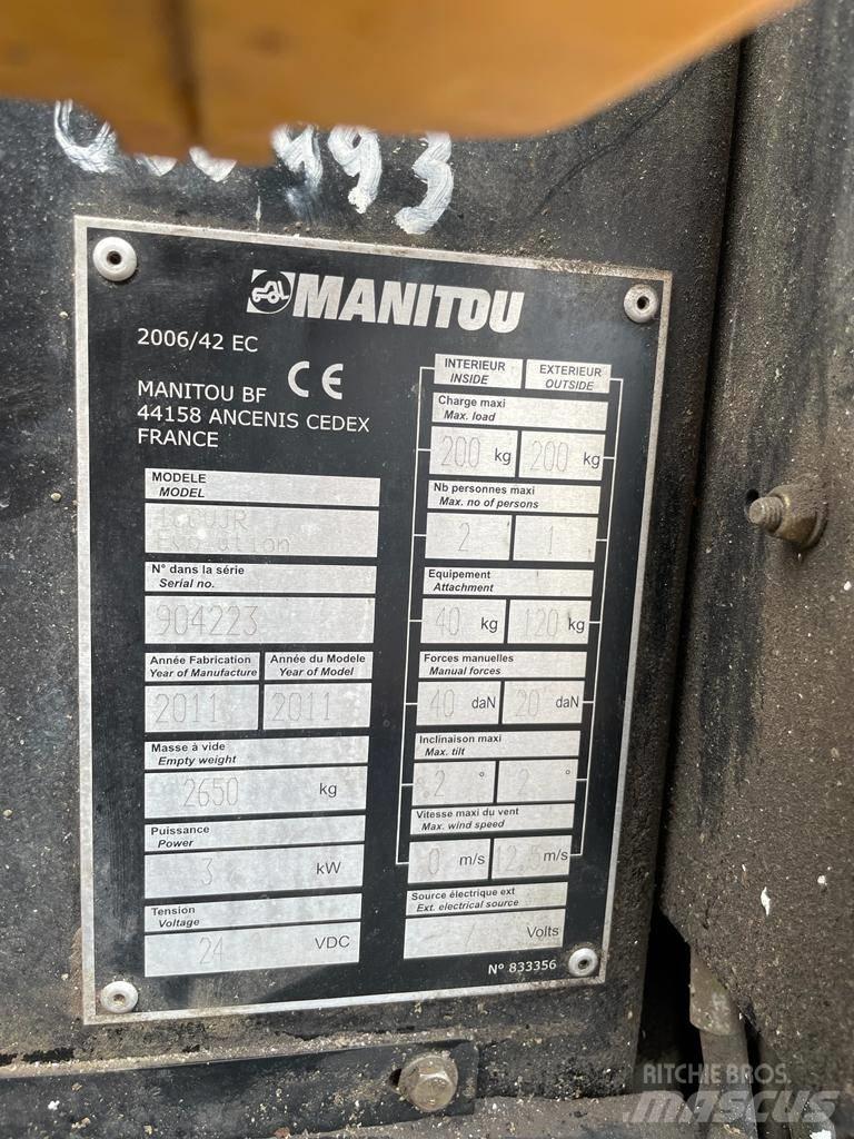 Manitou 100 VJR Вертикални мачтови повдигачи
