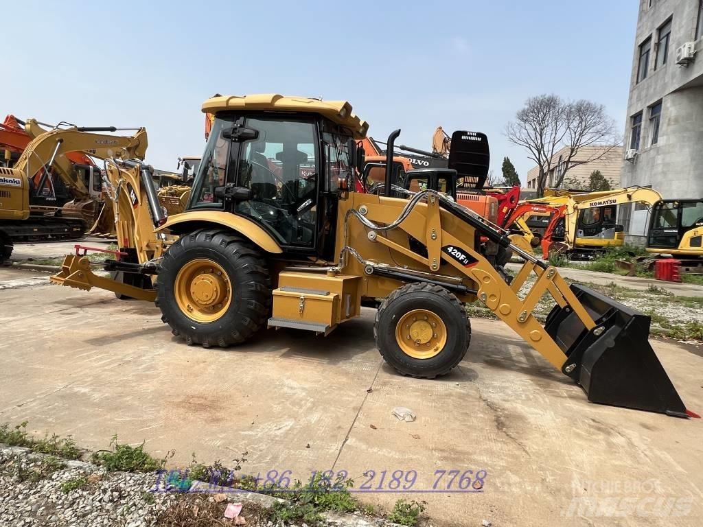 CAT 420 F Товарач със заден ексватор