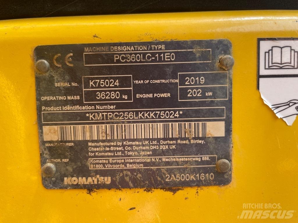 Komatsu PC 360 LC-11 Верижен екскаватор