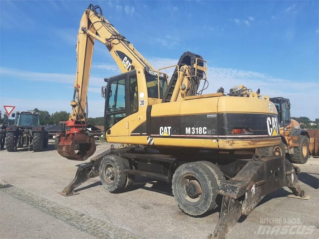 CAT M318C MH Колесни екскаватори