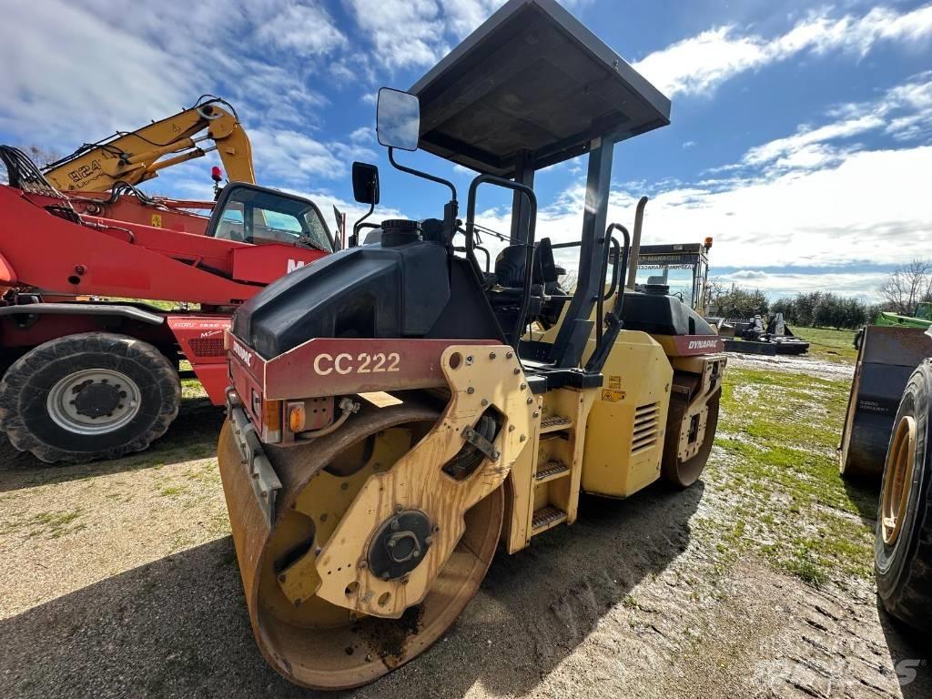Dynapac CC 222 Двойни барабанни ролки
