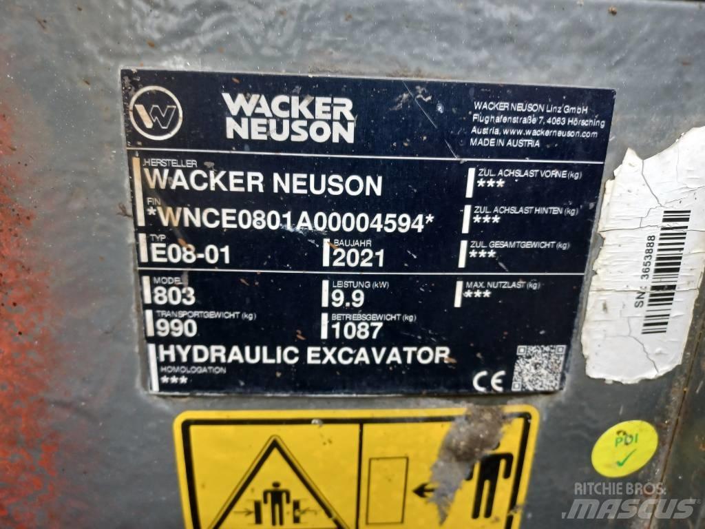 Wacker Neuson 803 Верижен екскаватор