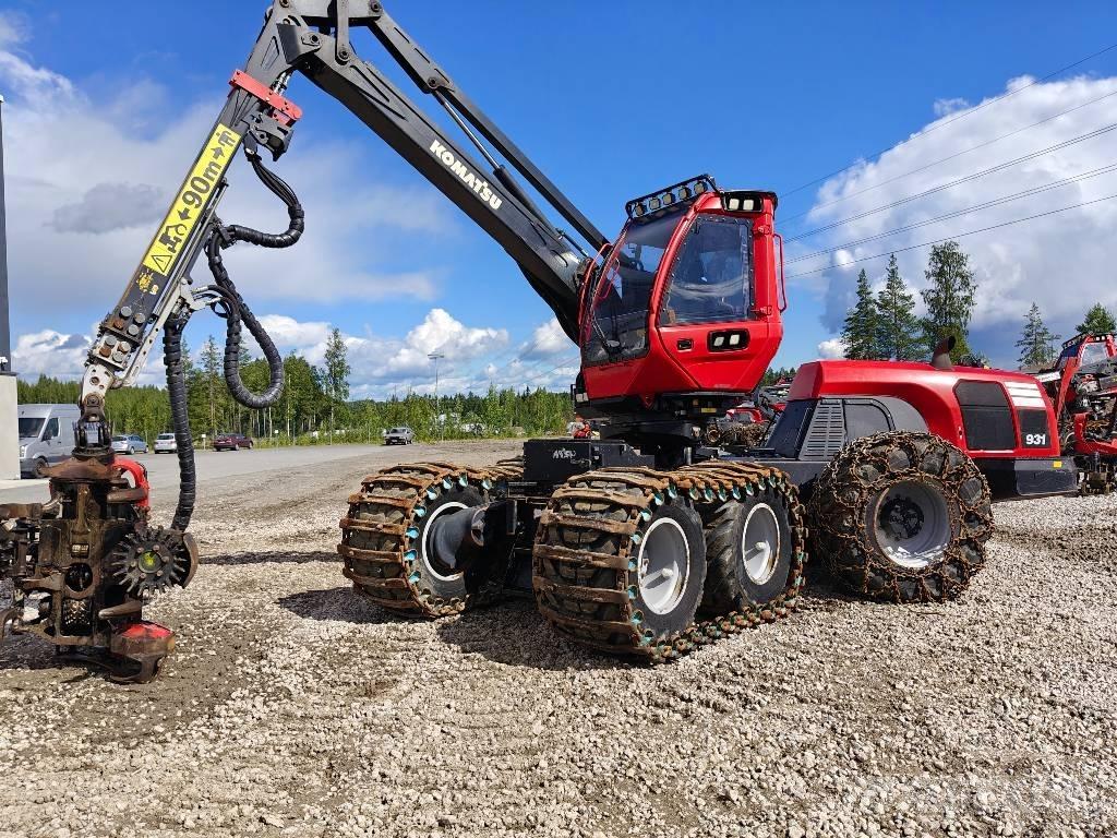 Komatsu 931 Харвестери