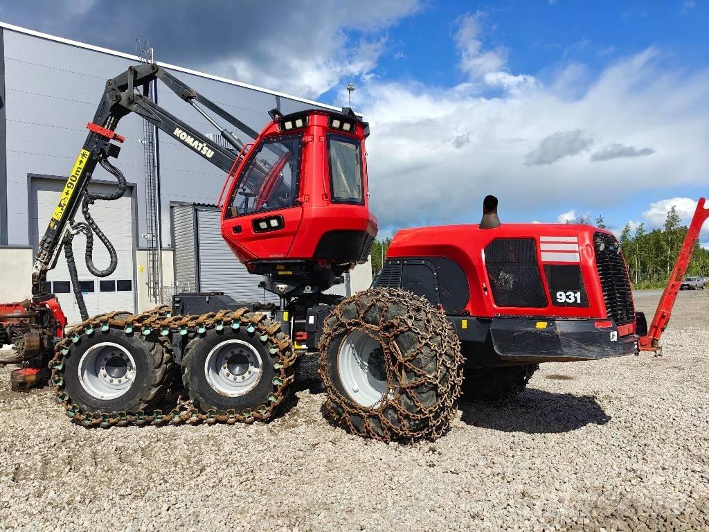 Komatsu 931 Харвестери
