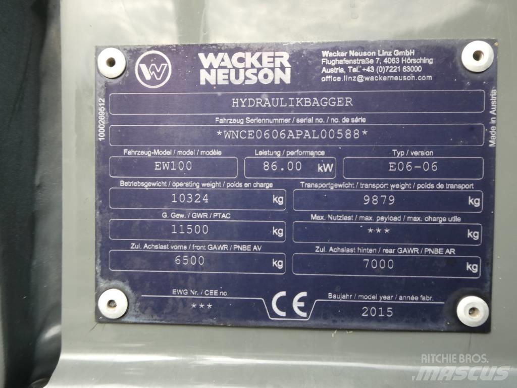 Wacker Neuson EW 100 Колесни екскаватори