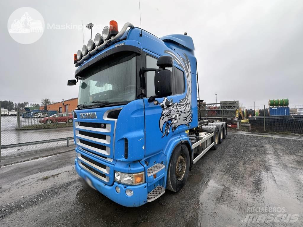 Scania R 500 LB Камиони с кран с кука