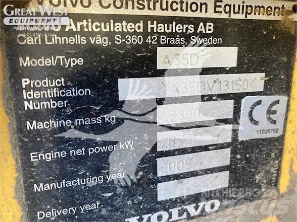 Volvo A35D Дъмпери/моторни превозни средства