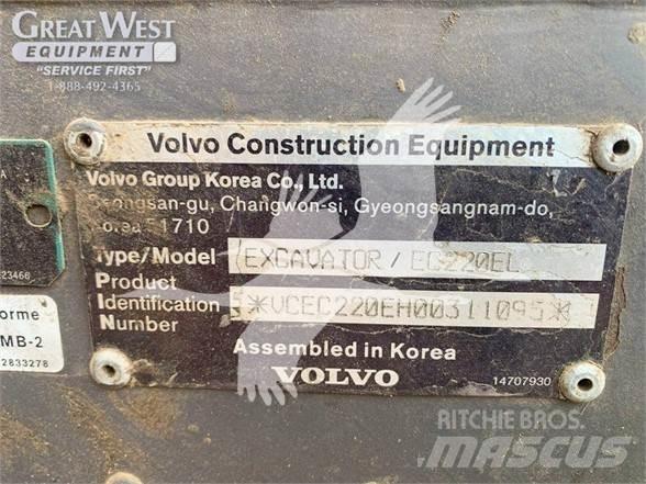 Volvo EC220EL Харвестери