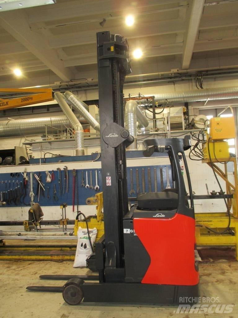Linde R 16 HD Ретрак/ Високоповдигач с изместване на вилката напред