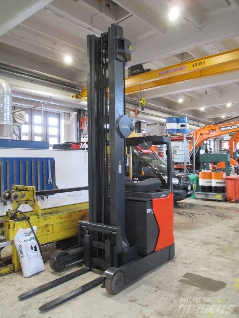 Linde R 16 HD Ретрак/ Високоповдигач с изместване на вилката напред