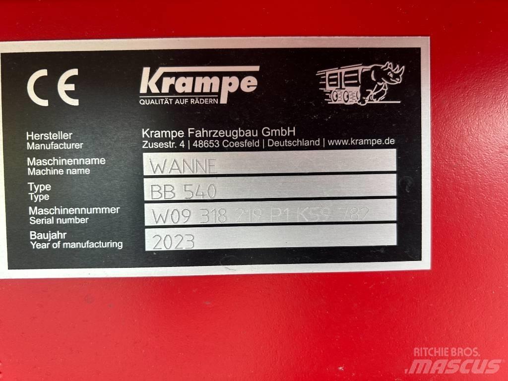 Krampe BB 540 Ремаркета за зърно / силаж
