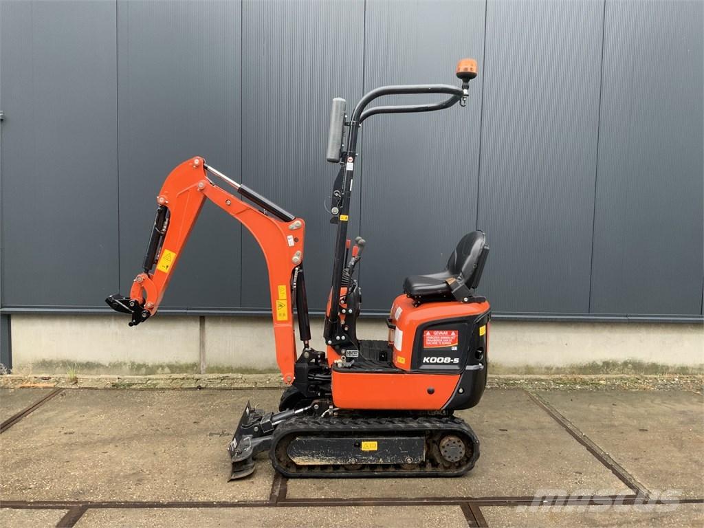 Kubota K 008-5 Мини екскаватори < 7 т