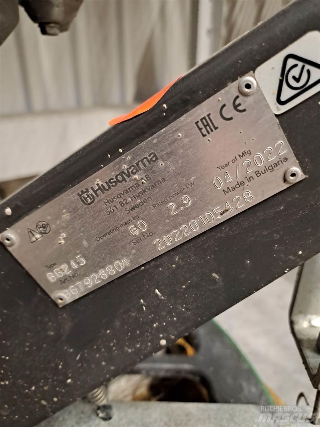 Husqvarna BG245 Уплътнители за плочи
