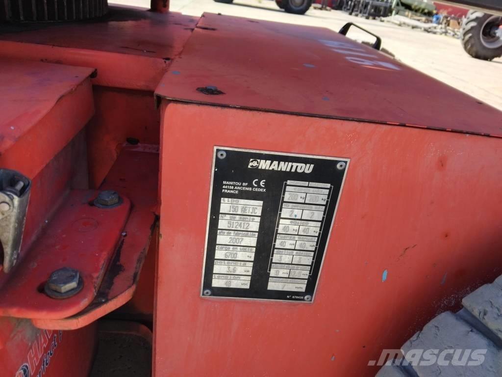 Manitou 150 AET JC Съчленени стрелови подемници