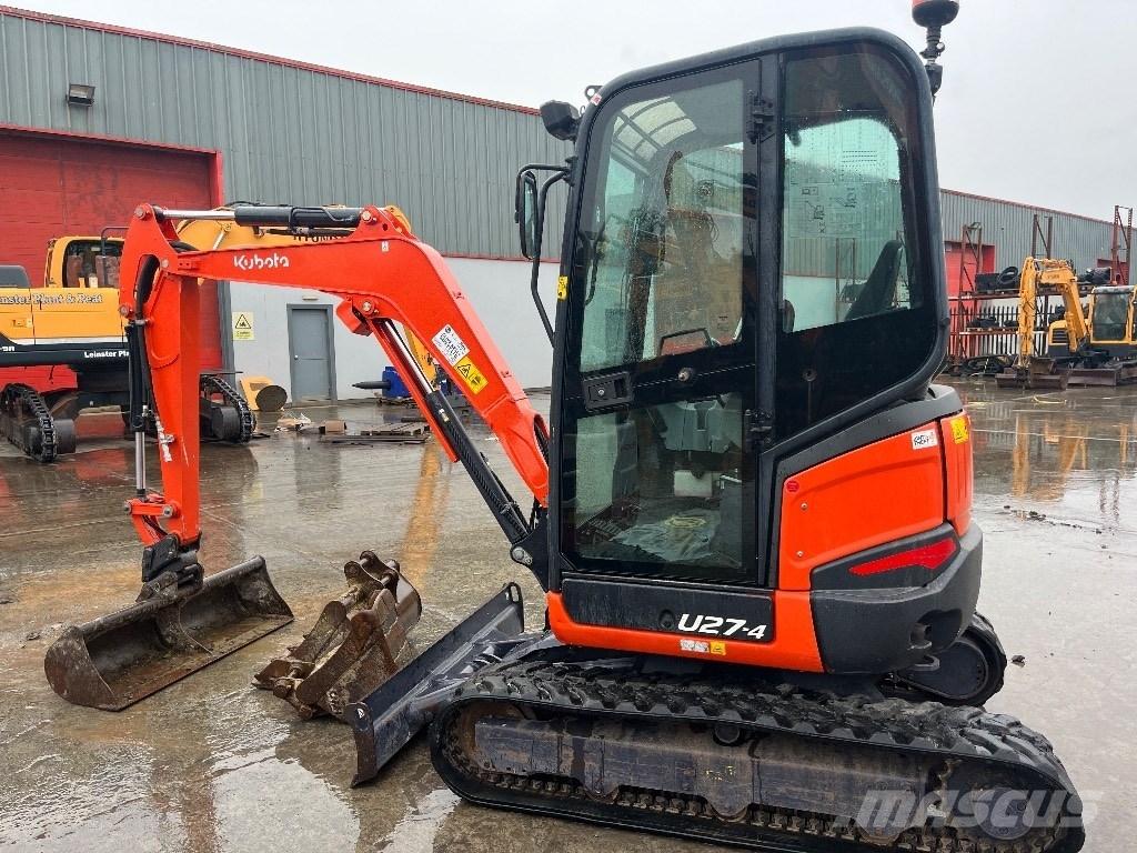 Kubota U 27-4 Мини екскаватори < 7 т