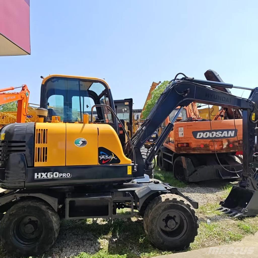 Hyundai HX 60w Колесни екскаватори