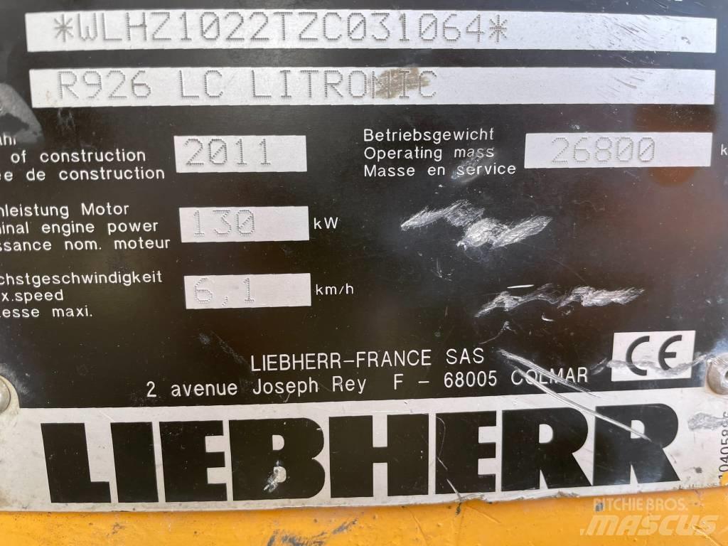 Liebherr R 926 LC Верижен екскаватор